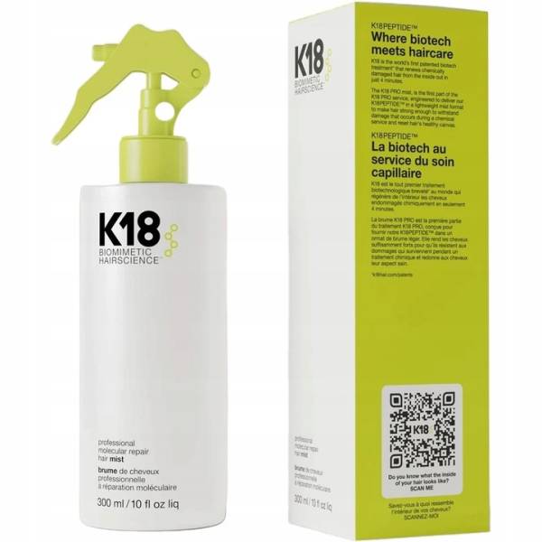 K18 Molecular Repair Hair Mist 300ml