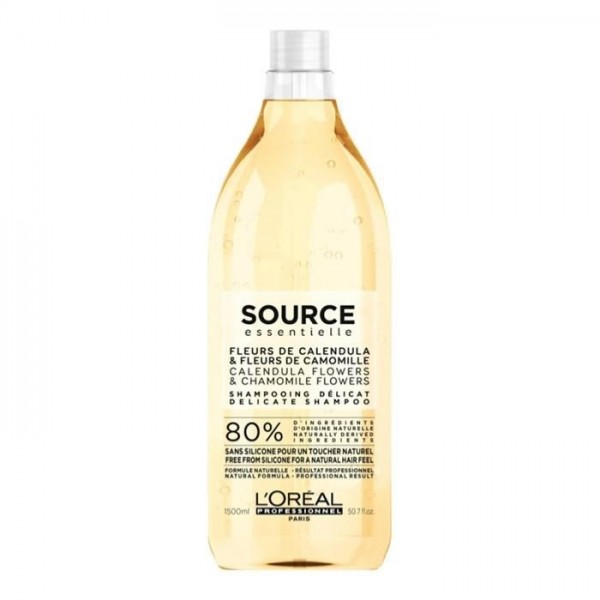 Loreal Source Delicate Shampoo szampon 1500ml z wyciągiem z nagietka i rumianku
