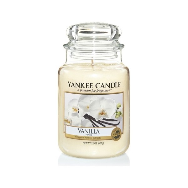 Yankee Candle Vanilla 623g DUŻA ŚWIECA