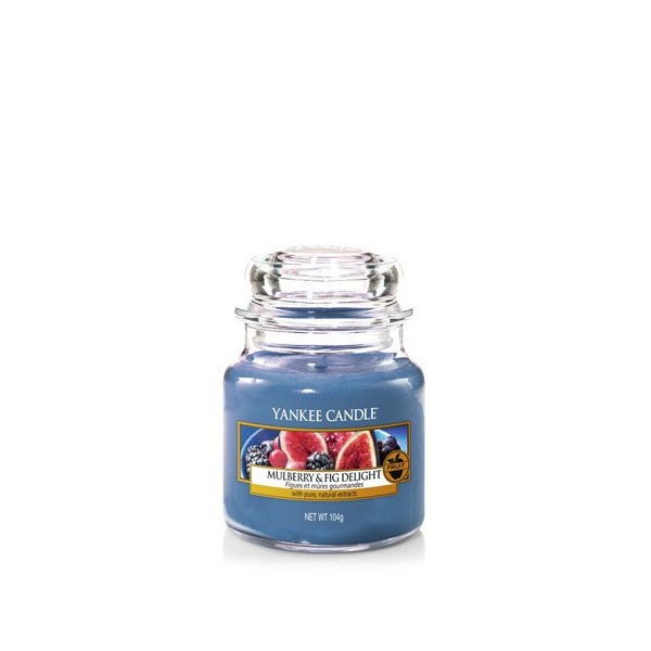Yankee Candle Mulberry & Fig Delight 104g MAŁA ŚWIECA