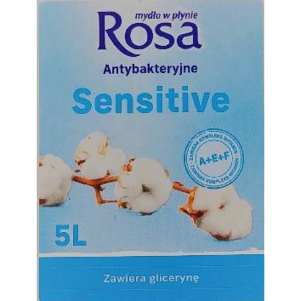 Rosa Mydło w Płynie 5L Antybakteryjne