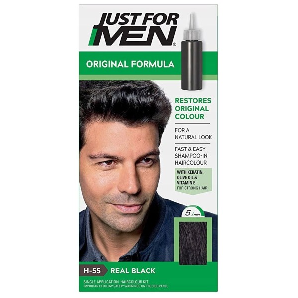 Just For Men Natural Real Black H55...