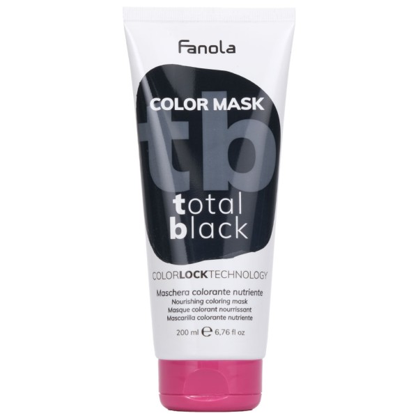 Fanola Color Mask Black 200ml maska koloryzująca do włosów