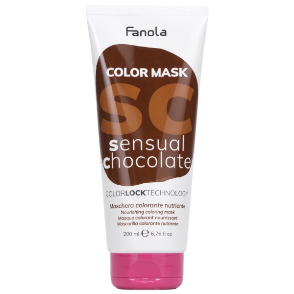 Fanola Color Mask Chocolate 200ml maska koloryzująca do włosów