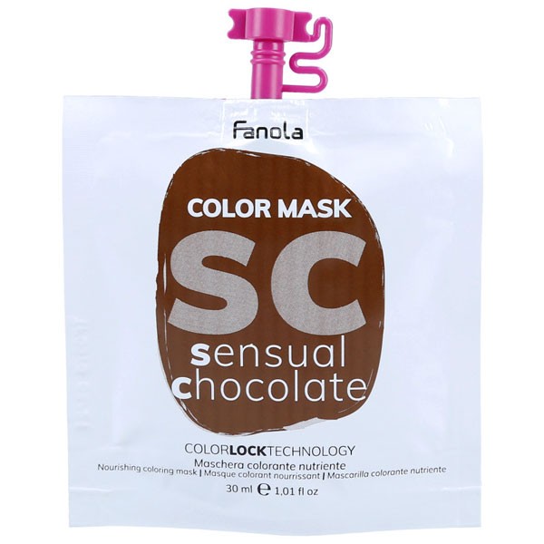 Fanola Color Mask Chocolate 30ml maska koloryzująca do włosów