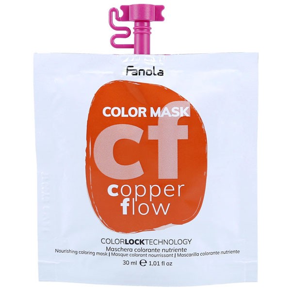 Fanola Color Mask Cooper 30ml maska koloryzująca do włosów