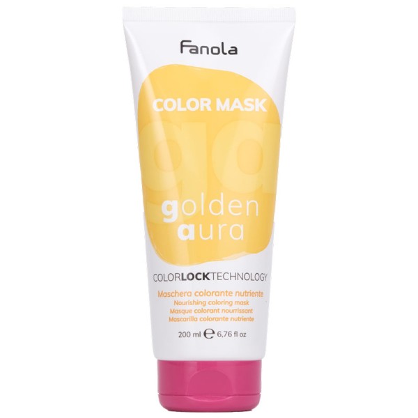 Fanola Color Mask Golden 200ml maska koloryzująca do włosów
