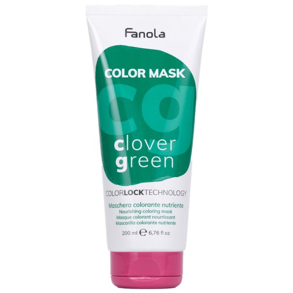 Fanola Color Mask Green 200ml maska koloryzująca do włosów
