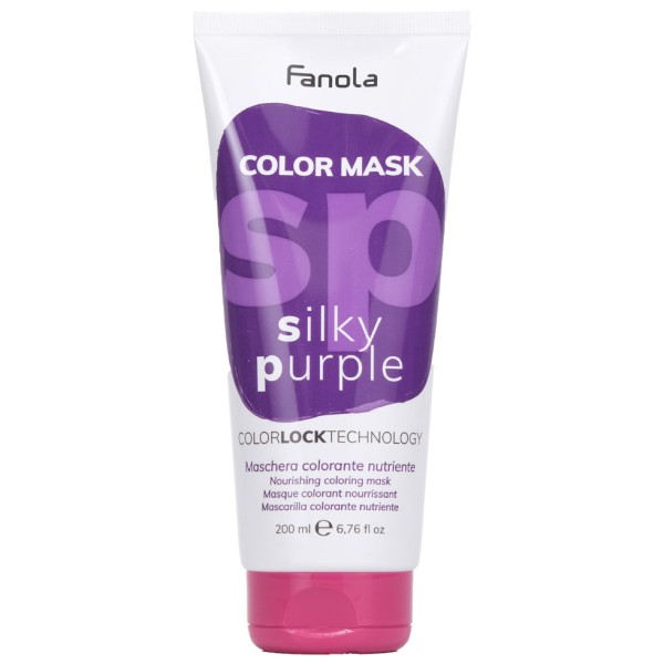 Fanola Color Mask Purple 200ml maska koloryzująca do włosów