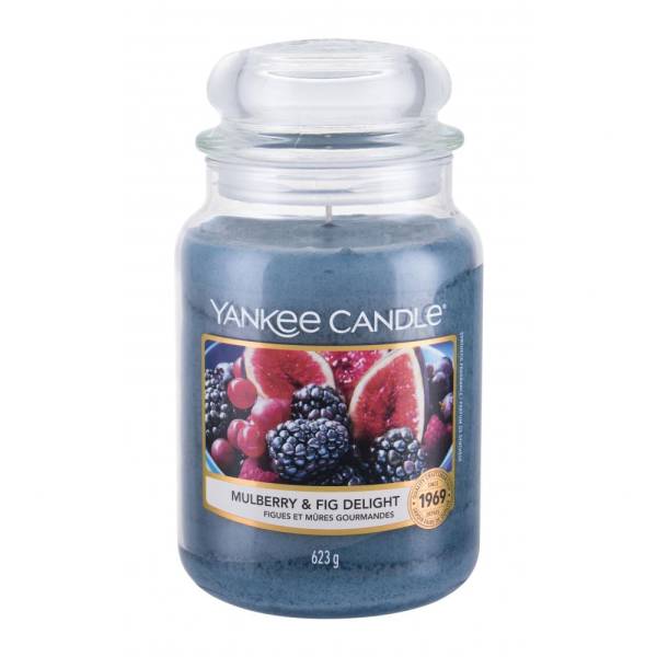 Yankee Candle Mulberry & Fig Delight 623g DUŻA ŚWIECA