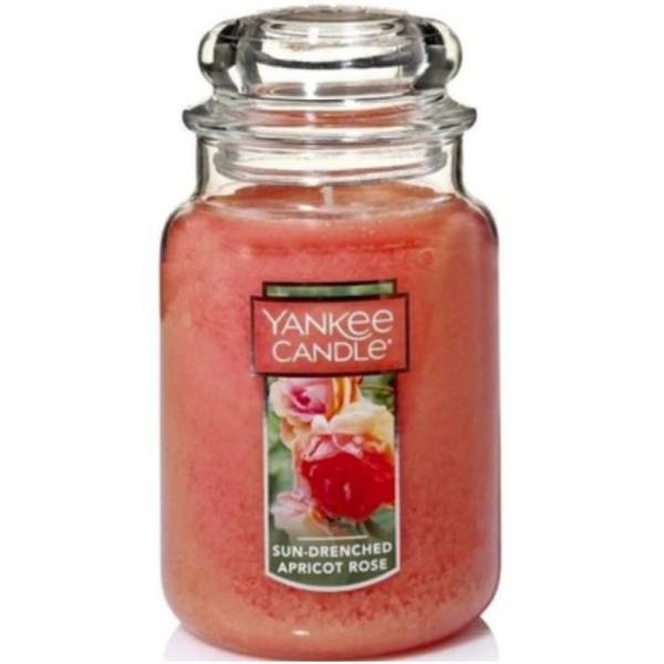 Yankee Candle Sun-Drenched Apricot Rose 623g DUŻA ŚWIECA