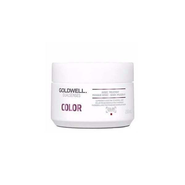Goldwell DLS Color 60sec Treatment maska 200ml rozświetlająca kolor cienkich włosów