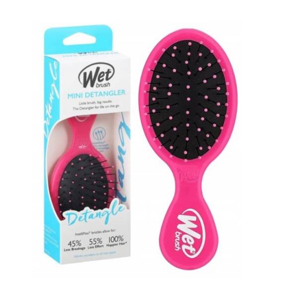 Wet Brush Mini Detangler Pink